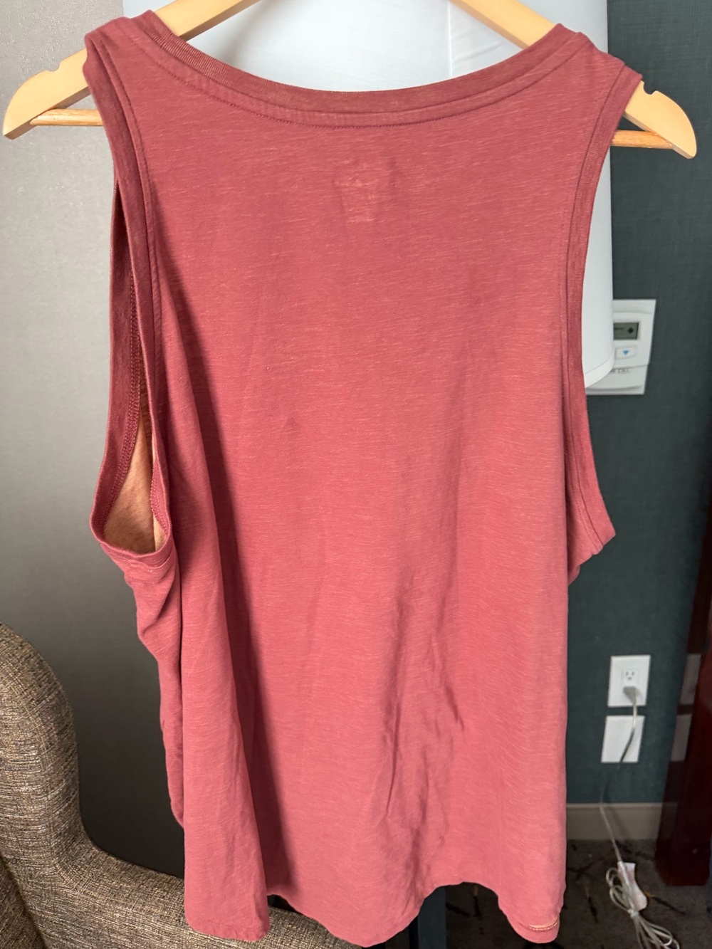 Nike Dri-FIT Slub Tank Top Size 2X Fitness Workout Gym - Picture 3 of 4